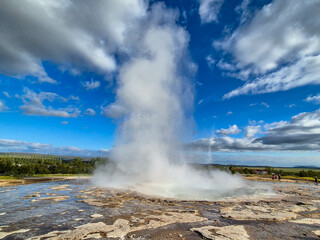 SStrokkur Geyser, Iceland: A Natural Geothermal Wonder