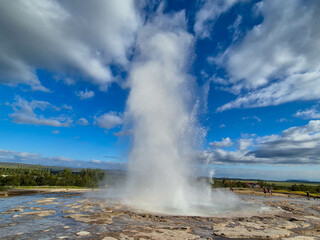 SStrokkur Geyser, Iceland: A Natural Geothermal Wonder