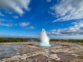SStrokkur Geyser, Iceland: A Natural Geothermal Wonder