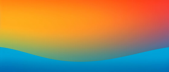 Blurred gradient Yellow and Orange and Blue background