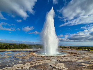 SStrokkur Geyser, Iceland: A Natural Geothermal Wonder