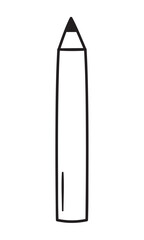 eyeliner makeup hand drawn element