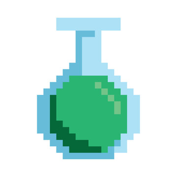 video game item pixelated elixir