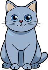 Cats and dogs silhoutte vector styles