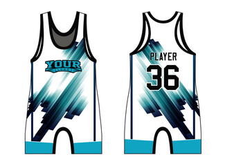 Wrestling singlets are designed with an elegant edgy and wild look. The design template is a perfect fit for all sportswear, casual wear, shirts, fashion apparel, and all kinds of othe fashion apparel