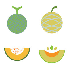 Melon Logo Template Icon