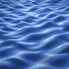 Obraz premium Peaceful, undulating wave pattern in shades of indigo and silver , nighttime, , dreamy, abstract wave