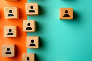 Individuality vs. Community Aqua Background Choice