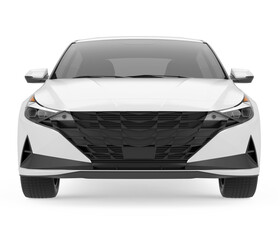 Sedan Car Isolated