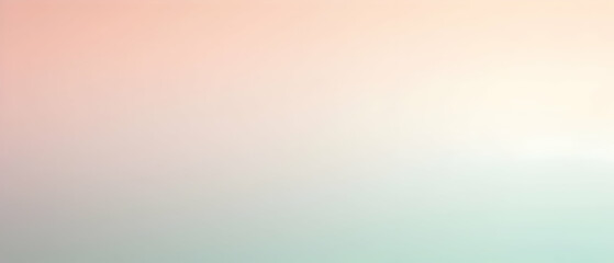 Obraz premium Blurred gradient Misty Rose and Light Mint and Pale Yellow background