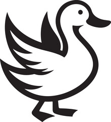 illustration of a duck