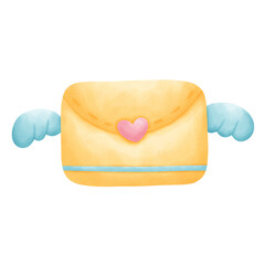 Cute envelope wing