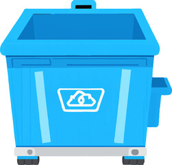 Maintenance Garbage Waste Recycling Bin