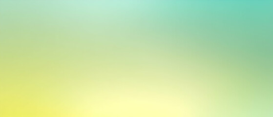 Fototapeta premium Blurred gradient Light Green and Light Aqua and Lemon background