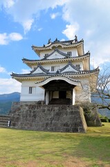 Obraz premium 宇和島城 天守閣 