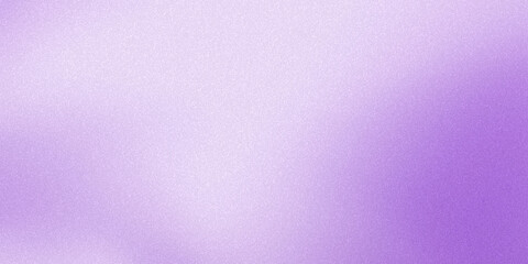 A smooth purple and white gradient texture grainy with soft backgrounds, ideal for minimalist designs, modern wallpapers, banner.