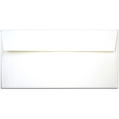 A plain white envelope, typically used for mailing letters or documents.