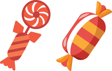chocolate  candy vector art design
