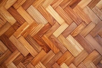 Stunning Herringbone Wood Flooring: Rich, warm tone create a luxurious feel, Perfect for home design