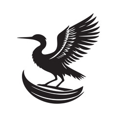 eagle silhouette vector