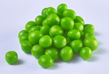 Erbsenhaufen, Erbsen, isoliert,