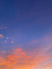 sky with clouds