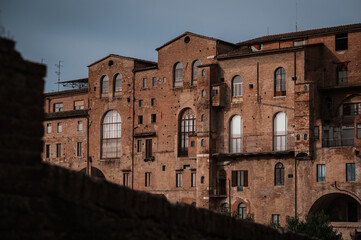 Fototapeta premium Historic city houses