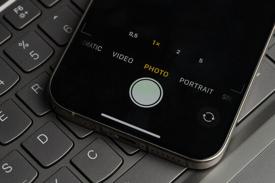 Iphone camera mode menu