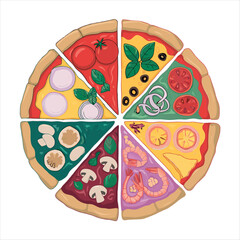 Tasty Pepperoni Pizza Slice Isolated Stock Photo for Culinary Projects