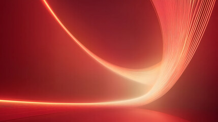 abstract background with glow lines