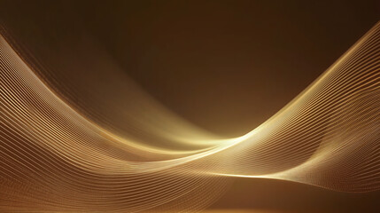 Fototapeta premium abstract background with golden waves
