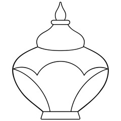 hand drawn illustration of a pencil