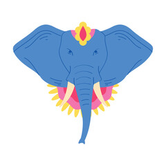 hindu elephant head character