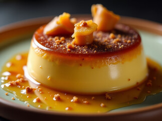 Flanchester Pudding,  Fusion menu ideas, desserts foods fusion 