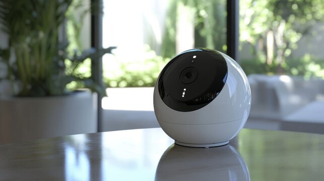 360-Degree Smart Security Camera: Comprehensive Rotational Surveillance Solution
