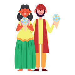 hindu wedding couple ceremony