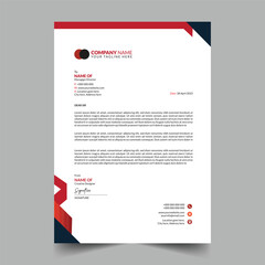 Corporate Business Letterhead Card Design