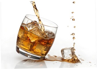 whiskey with ice