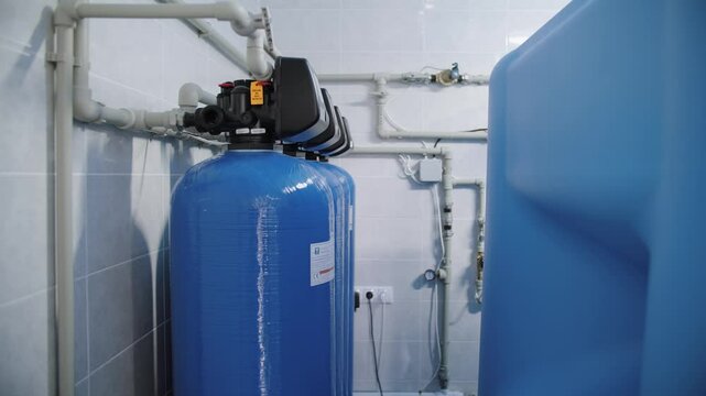 Pressurized water cylinders. Filters for water purification.