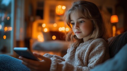 Interactive smart home control panel being used by a family member