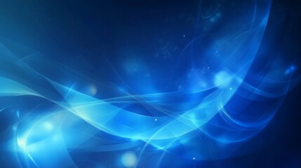 Abstract Blue Digital Design Background