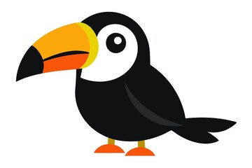 toucan on a white background