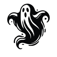 Naklejka premium Ghostly Apparition