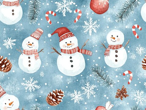 Seasonal Winter Holiday Illustration