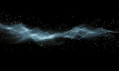 Abstract Cosmic Wave of Light in Dark Space