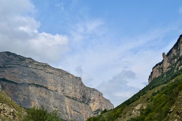 landscape in the mountains
