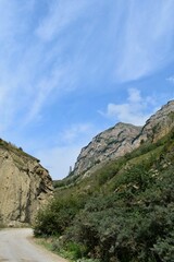 Landscape in the mountains