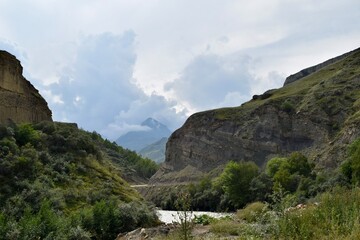 landscape with clouds