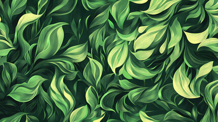 Abstract organic green wallpaper with a nature-inspired , organic, green, wallpaper, background, abstract,foliage. Organic. Illustration