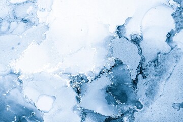 Original artwork photo of marble ink abstract art. High resolution photograph from exemplary original painting. Abstract painting was painted on HQ paper texture to create smooth marbling pattern.